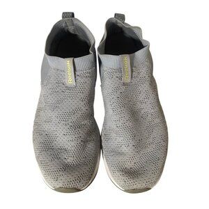 Reebok Ever Road DMX Slip On 2 Sneaker in Gray Womens size 8 Stretch Knit